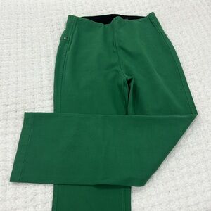 Lysse Kelly Green Denim High Rise & Wide Leg Jean Leggings with Back Pockets